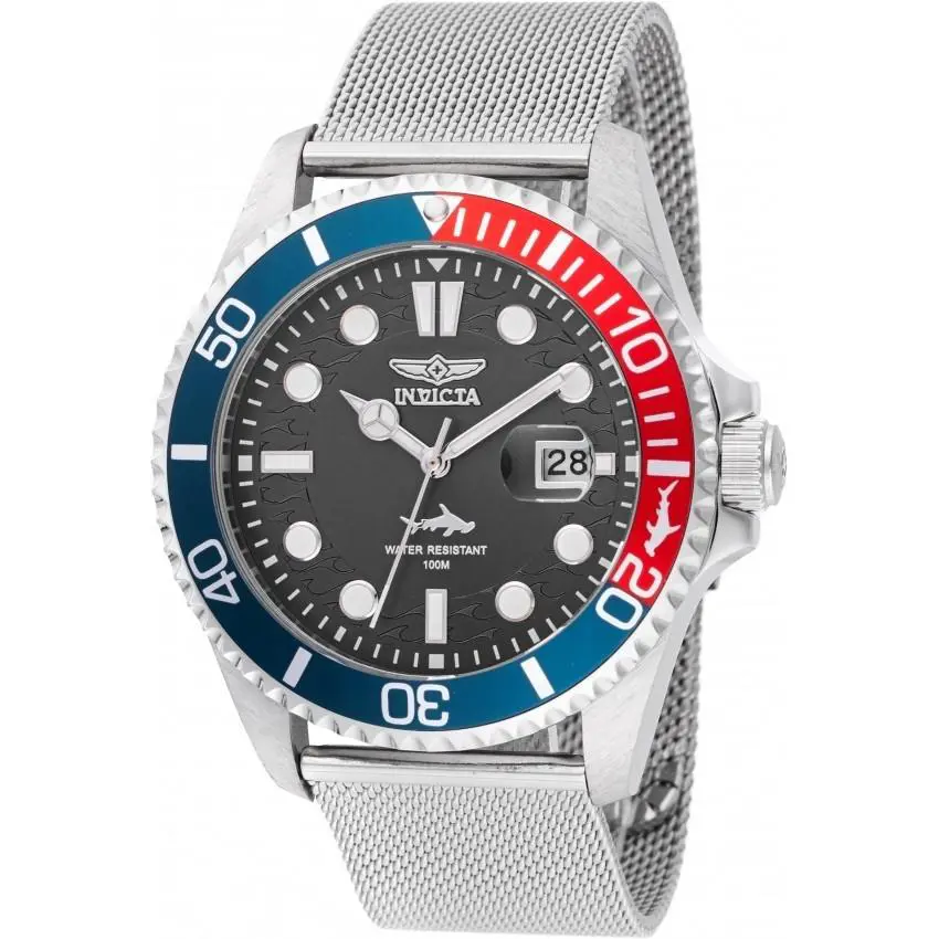 Invicta 47176 Pro Diver Black Dial 43 mm Men`s Watch