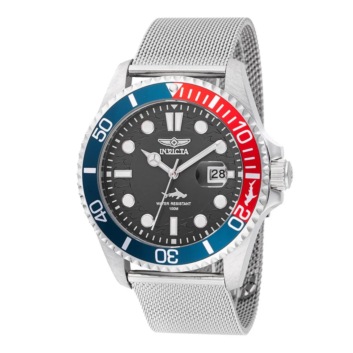 Pro Diver Curve Men`s Watch - 43mm Steel 47176 by Invicta