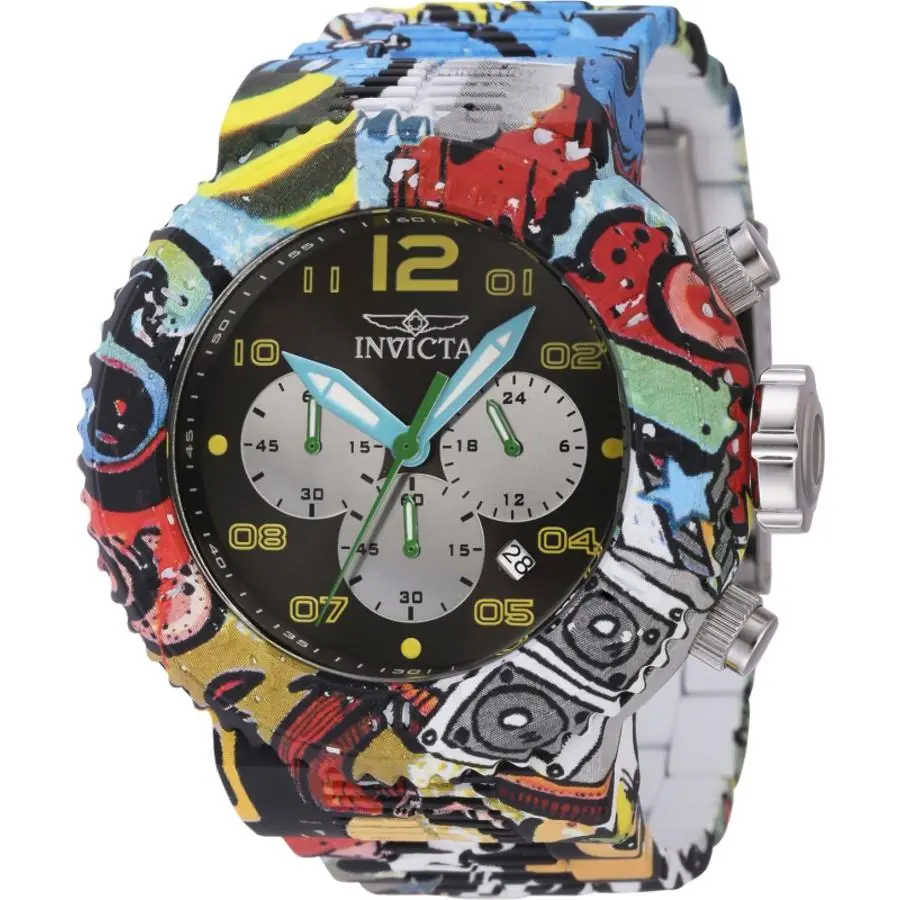 Invicta Pro Diver Zager Exclusive Chronograph Quartz Men`s Watch 43233
