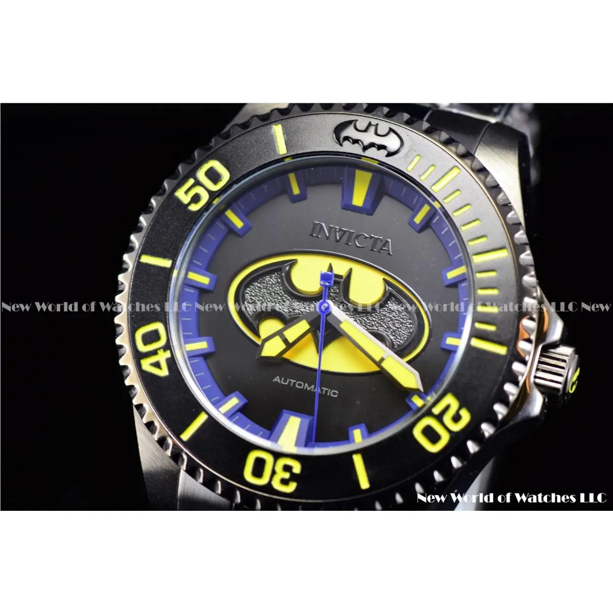 Invicta DC Comics Batman Gunmetal Automatic Limited Edition Men`s Watch