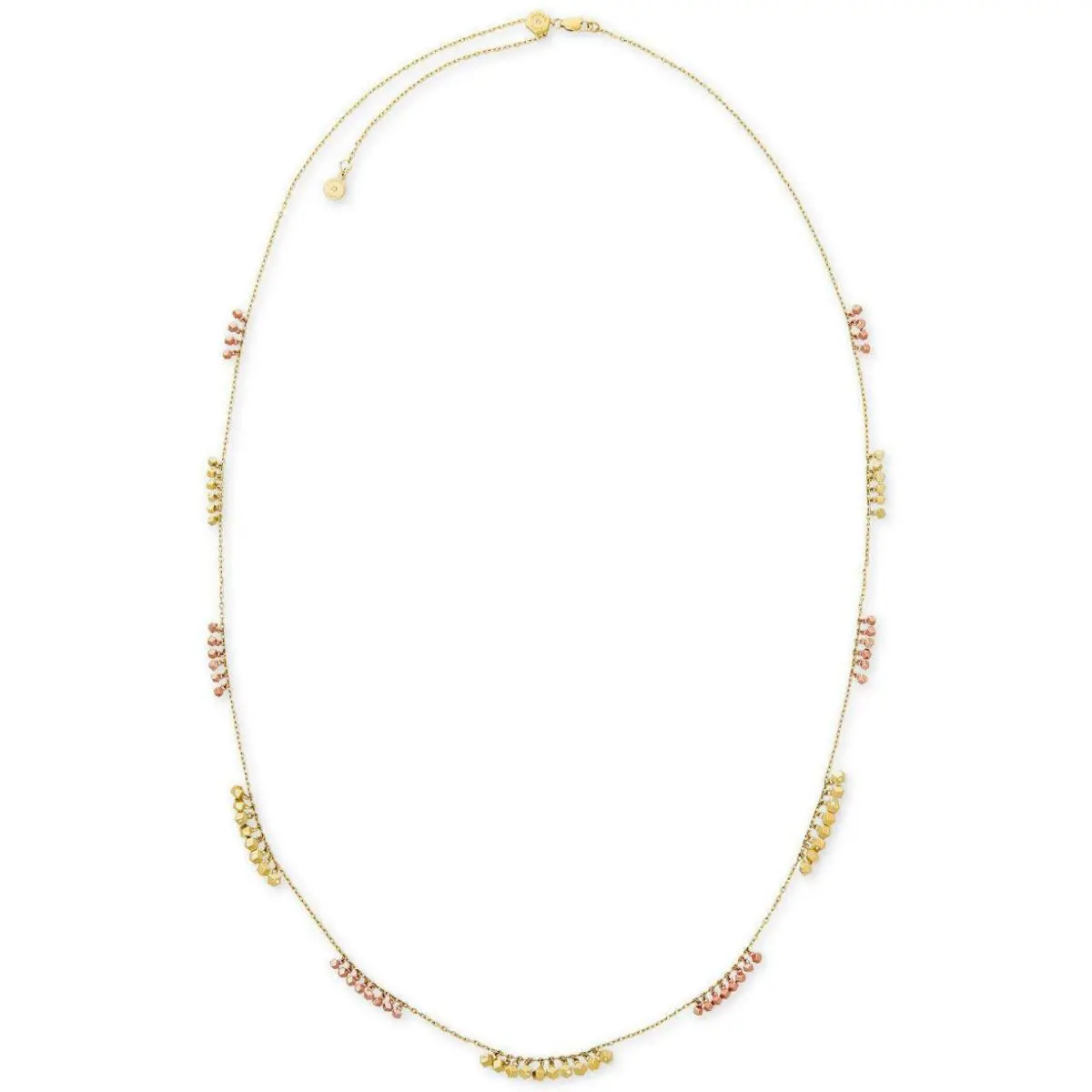 Michael Kors Two-tone Nugget Bead Long Necklace MKJ6616931