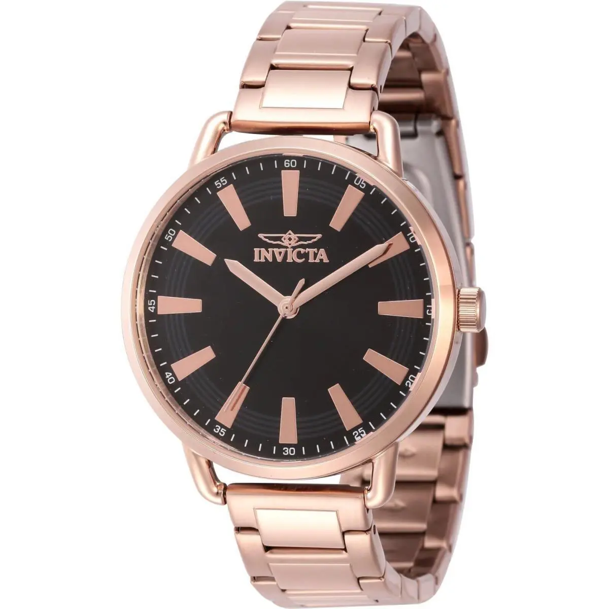 Invicta Ladys Wildflower 38mm Stainless Steel Quartz Watch Rose Gold Model 46335 - Rose Gold
