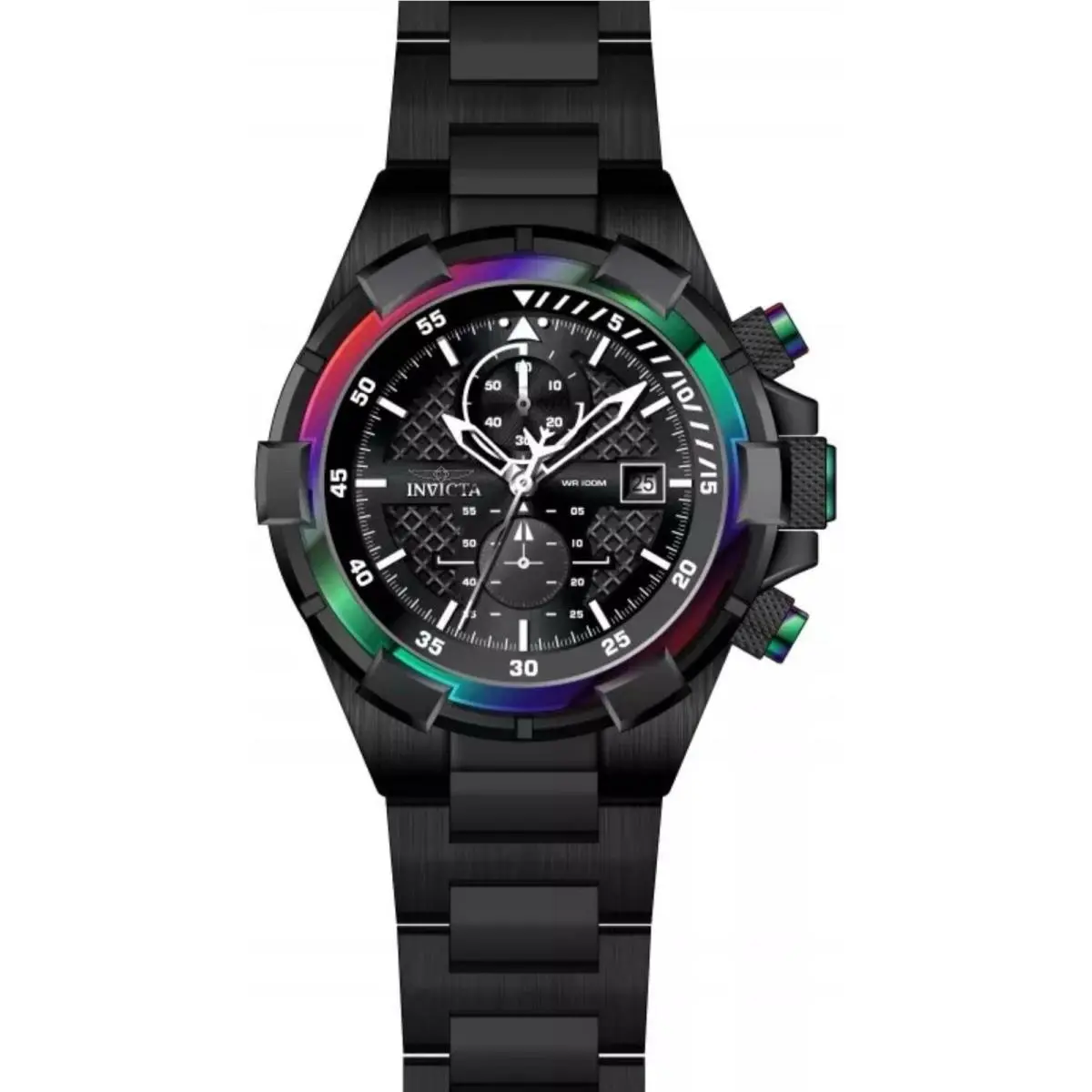 Invicta Aviator Chronograph Black Dial Men`s Watch 28131
