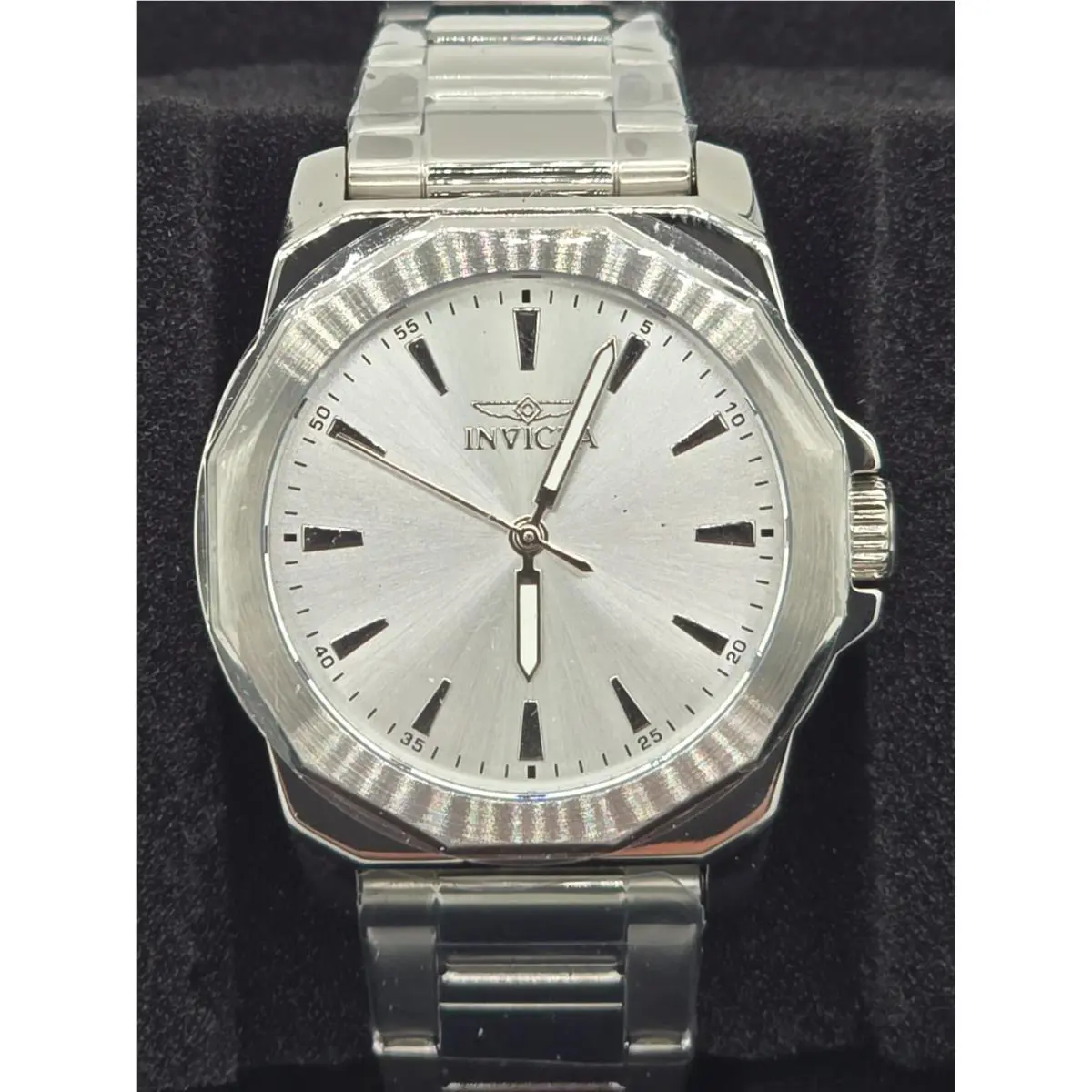 Invicta Speedway Watch 47337 Stainless Steel Quartz Female Silver - Dial: Silver, Band: Multicolor, Bezel: Silver