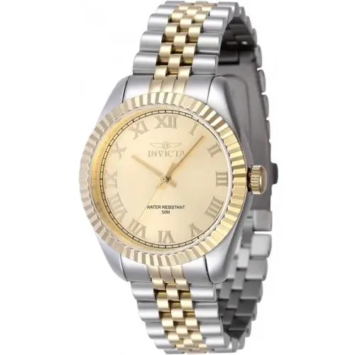 Specialty Quartz Gold Dial Ladies Watch 47416 by Invicta