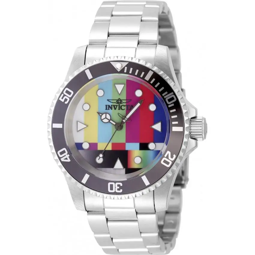Invicta Pop Art Limited Editions Multi-color Dial Men`s Watch 49061