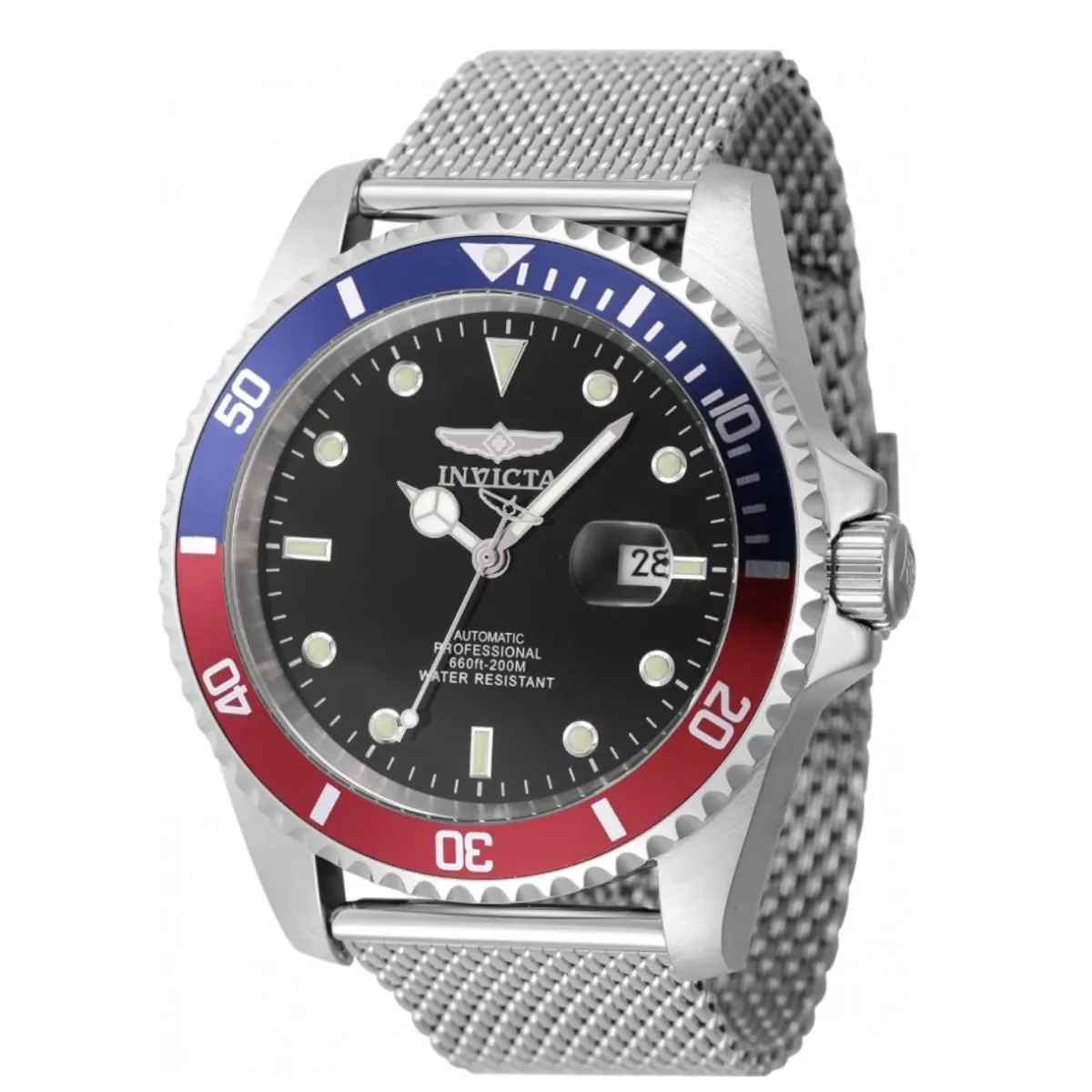 Invicta Grand Diver Automatic Men`s 47mm 200M WR Pepsi Bezel Auto Watch 47965