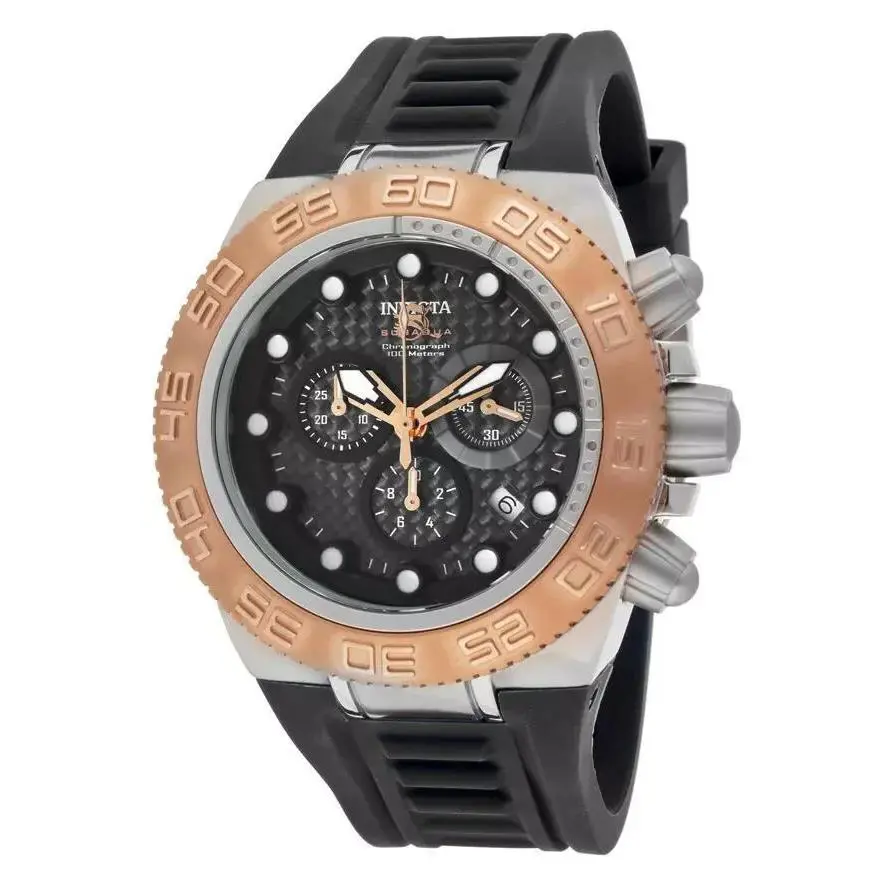 Invicta 10860 Subaqua Sport Chronograph Polyurethane Strap Quartz Watch