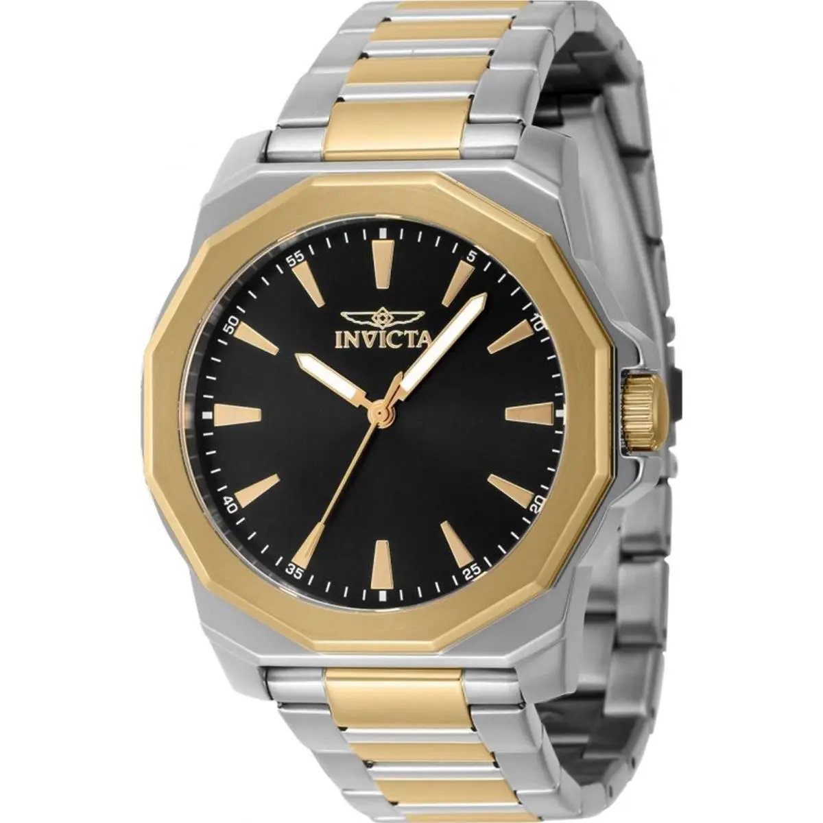 Invicta Men`s Speedway 42mm Stainless Steel Quartz Watch Two Tone Model: 46834
