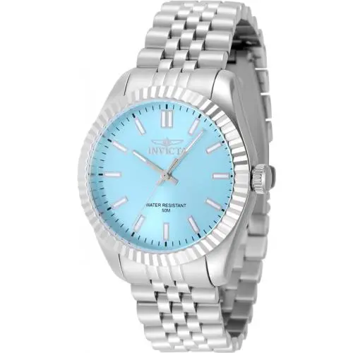 Invicta Specialty Quartz Diamond Blue Dial Ladies Watch 48907