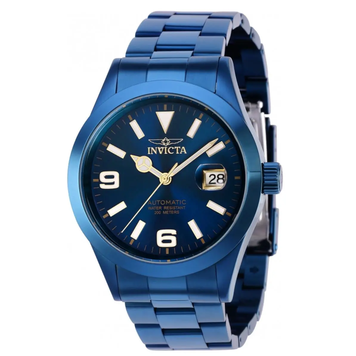 Pro Diver Automatic Men`s 43mm Deep Blue Label Watch 36819 Rare by Invicta