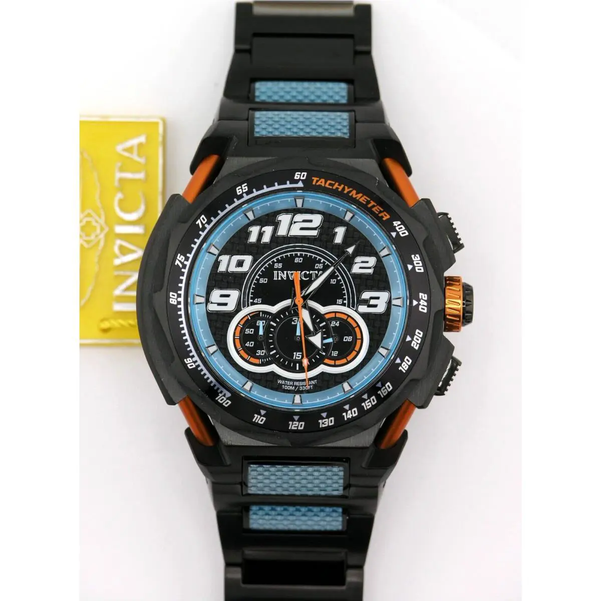 Invicta S1 43781 JM Correa Limited Black Carbon Fiber Dial Chrono 50.5MM K