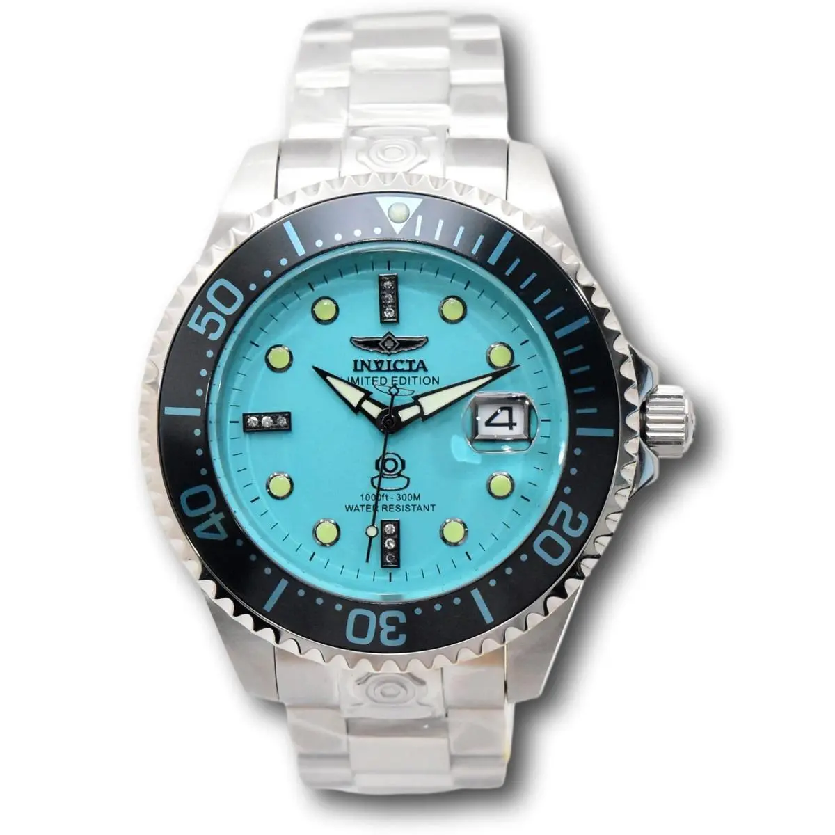 Grand Diver Automatic Limited Edition Men`s 47mm Diamond Watch 43402 by Invicta