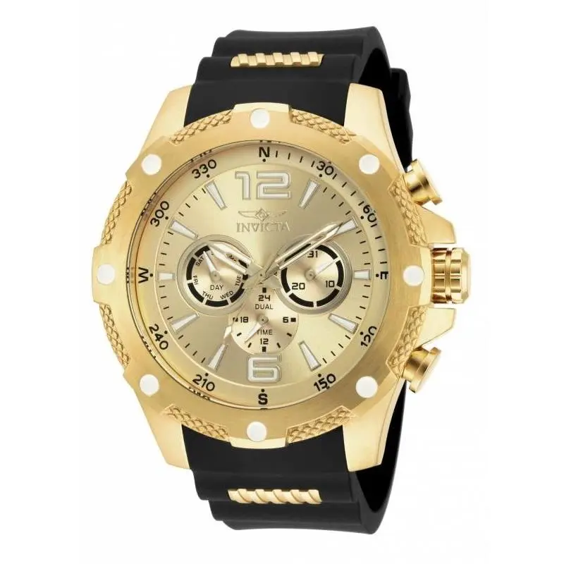 Invicta I-force Champagne Dial Men`s Watch 19660