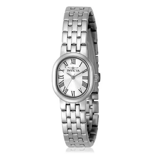 Invicta Angel Lady 48138 20mm PC21J Quartz Silver Stainless Steel Watch