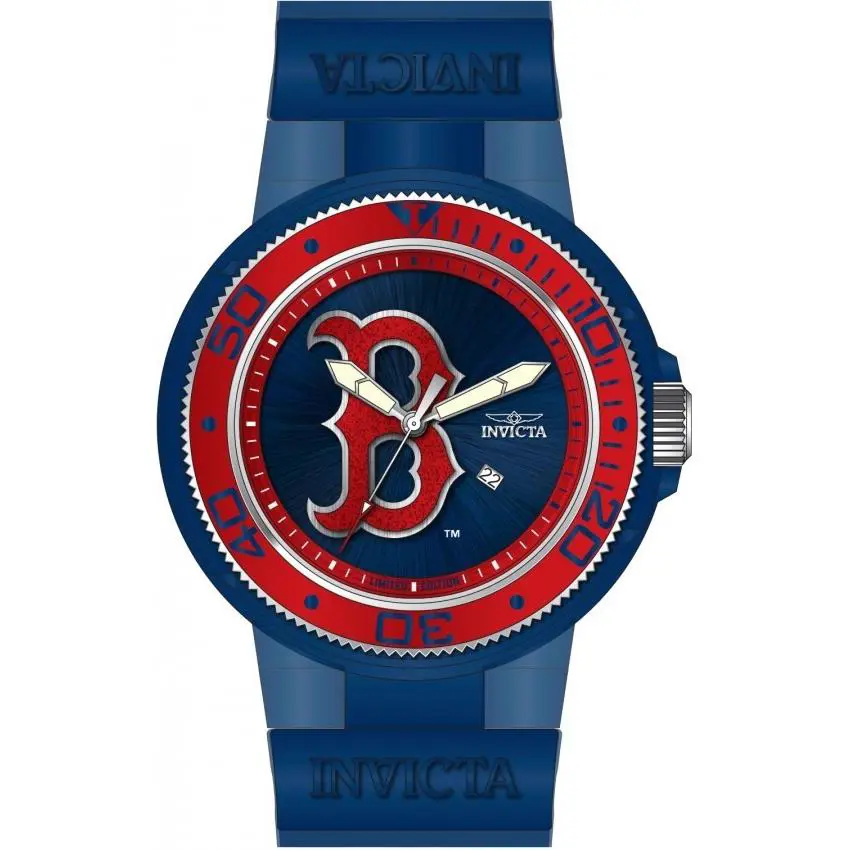 Invicta 43138 Mlb Baseball Boston Red Sox Watch Quartz Anatomic 51.5MM G