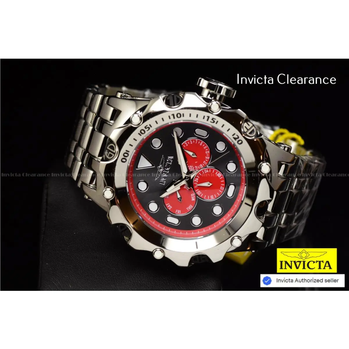 Invicta Men`s 50mm Aviator Dia De Los Muertos Quartz Mop Multicolor White Watch