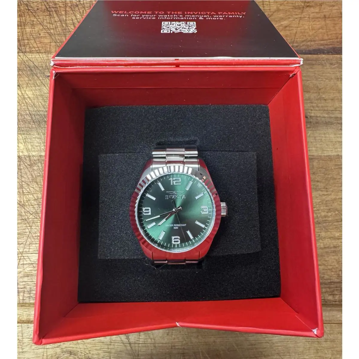 47450 - Invicta Specialty Stratford Men`s Watch 43mm Stunning Forest Green Dial - Dial: Green