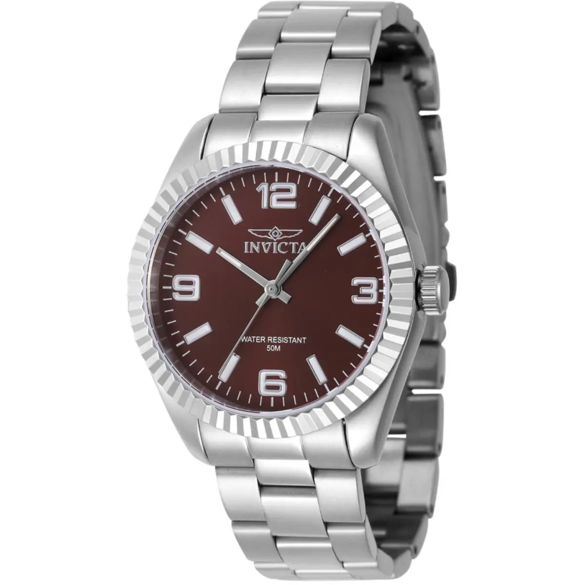 Invicta Women`s Watch Specialty Copper Dial Stainless Steel Bracelet 47467 - Dial: Blue, Band: Silver