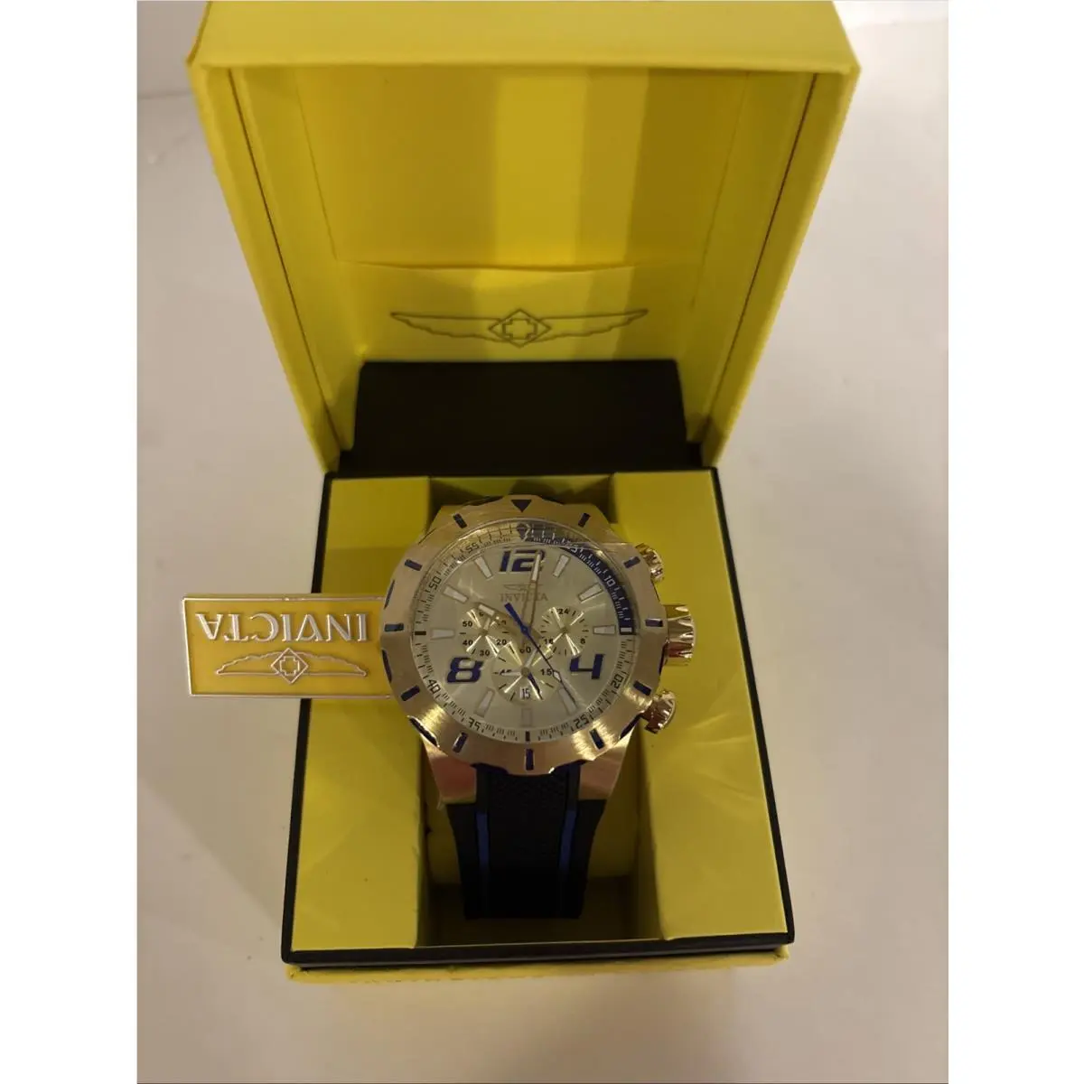 Invicta 20107 S1 Rally Overdrive Men`s Watch - 52mm Black Blue