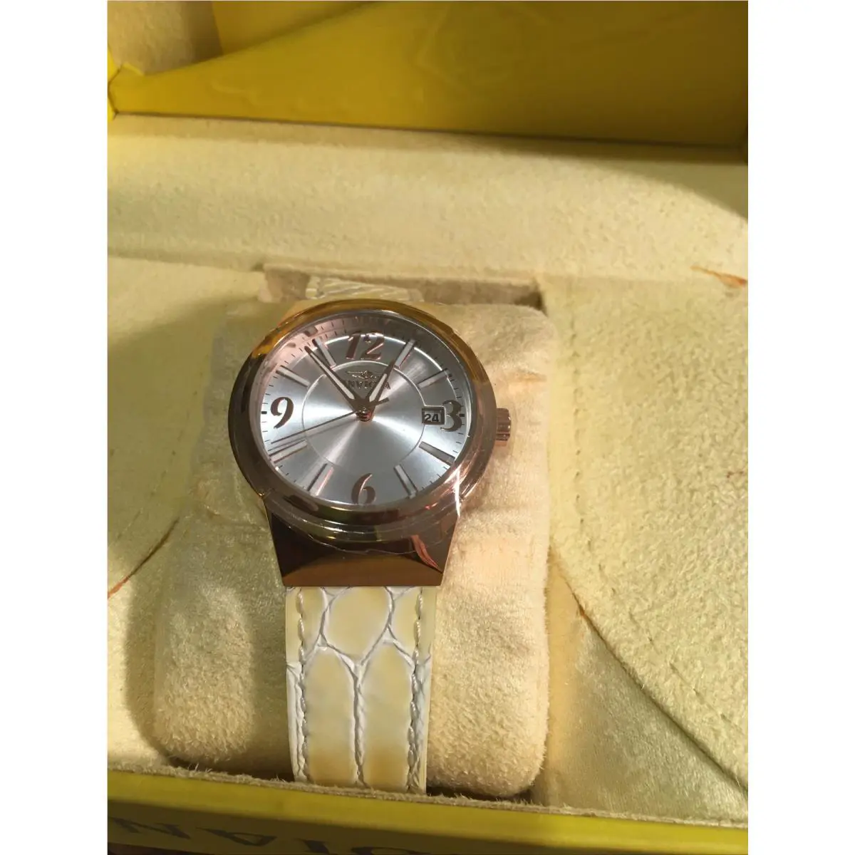 Invicta Angel 15411 Leather Watch