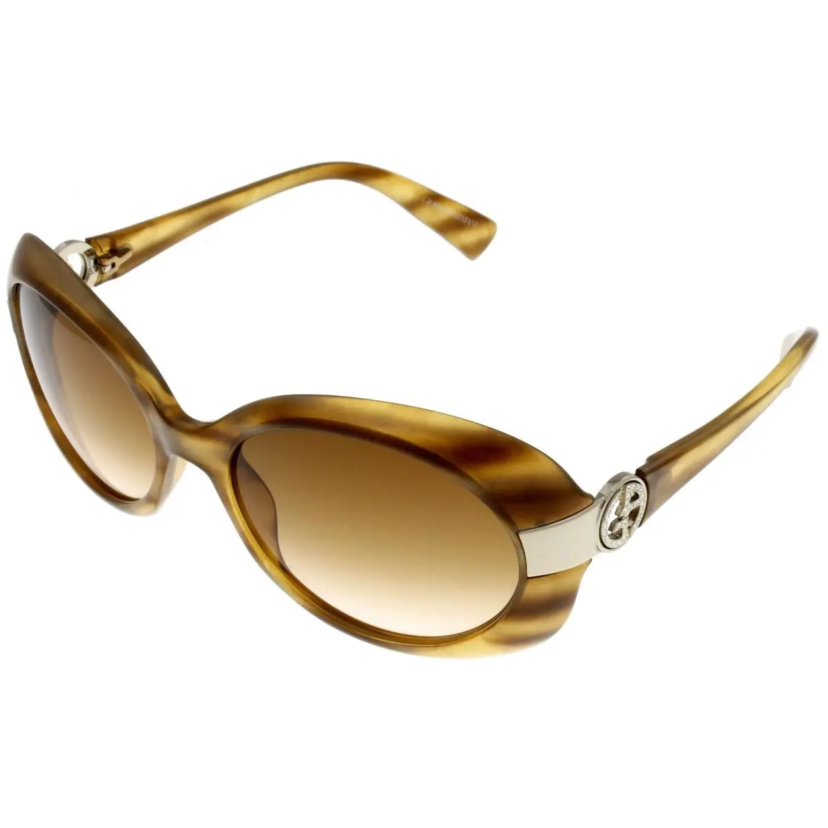 Giorgio Armani Sunglasses Women GA559/S Cveba Yellow Shell Rectangular