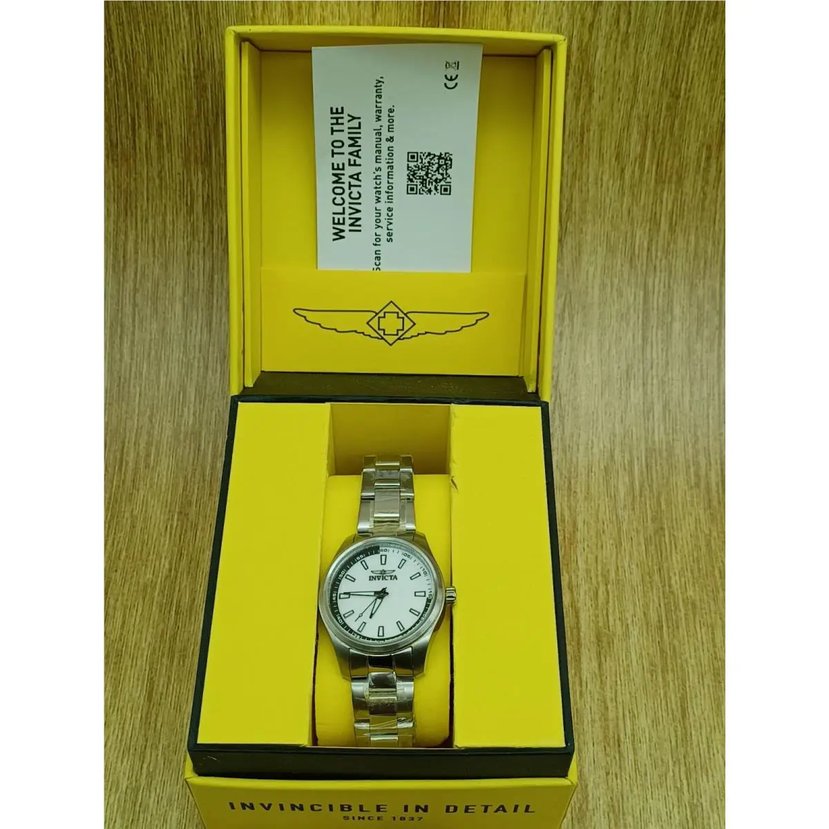 Invicta Womens 12830 Specialty Mother-of-pearl Dial Analog Watch
