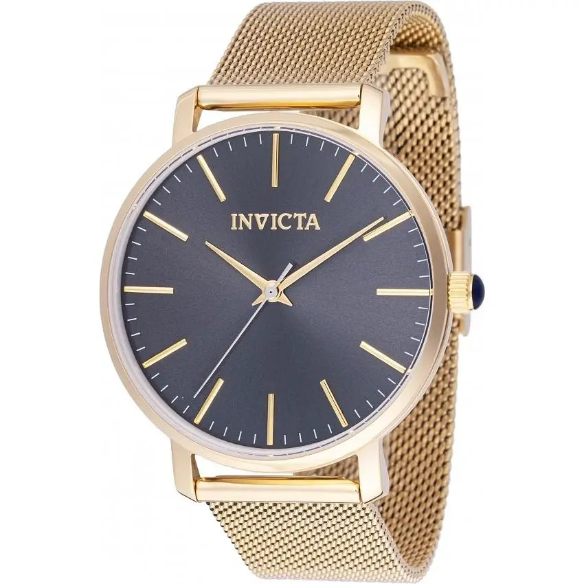 Angel Quartz Charcoal Dial Ladies Watch 48845 by Invicta