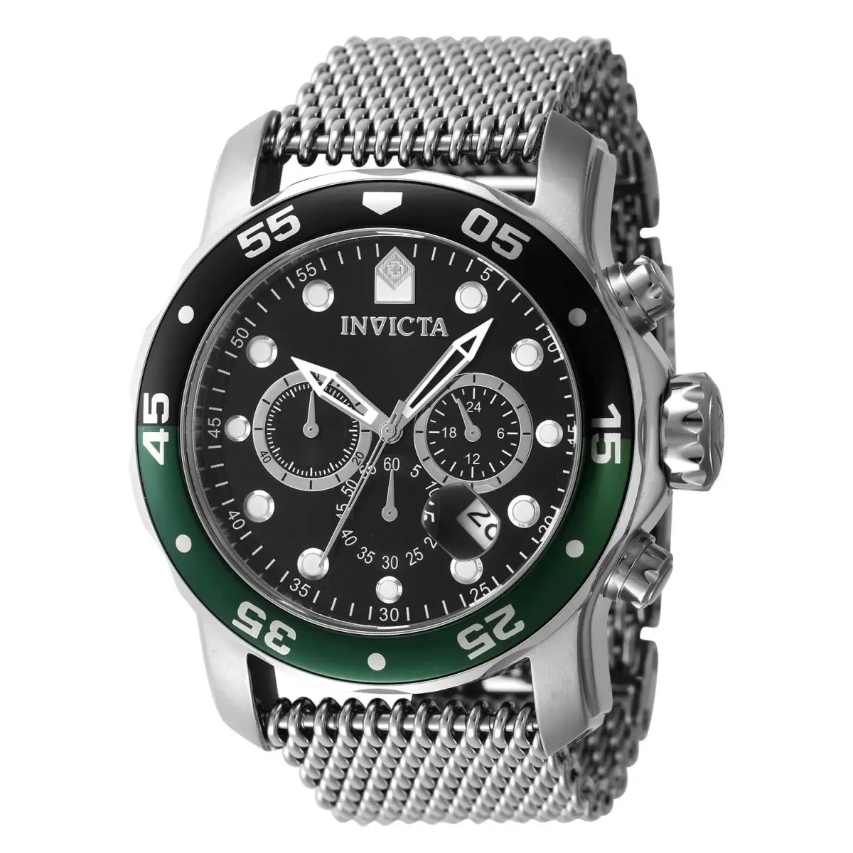 Invicta Pro Diver 47631 Mens 48mm Blue Dial Quartz Stainless Steel Watch