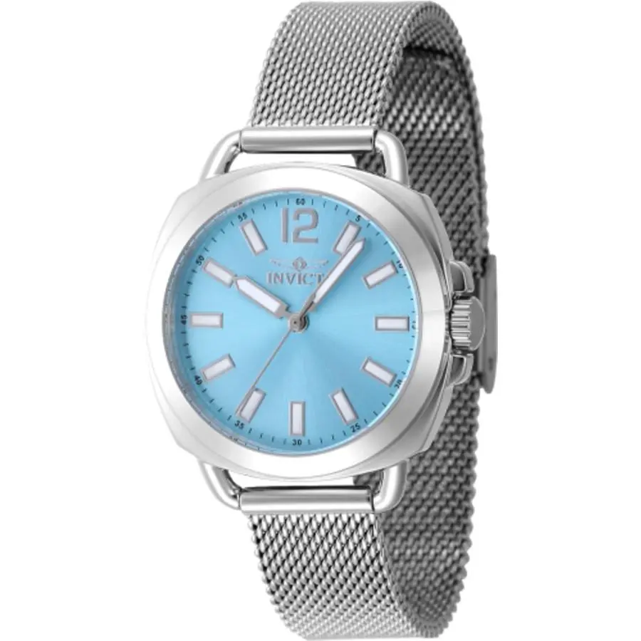 Wildflower Quartz Light Blue Dial Ladies Watch 47323 by Invicta