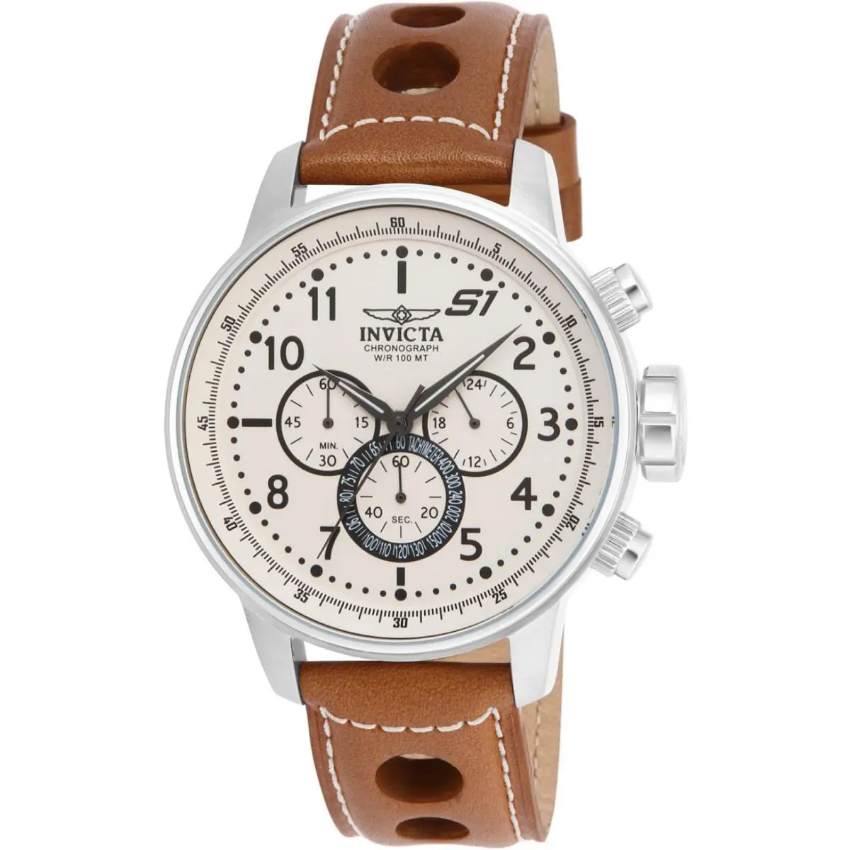 Invicta Men`s 16009 S1 Rally Analog Display Quartz Brown Watch