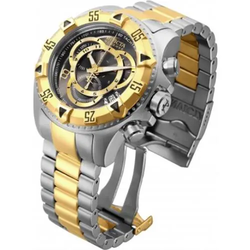 Invicta Men 52mm Reserve Touring Edition Shark Grey Swiss Chronograph SS Watch