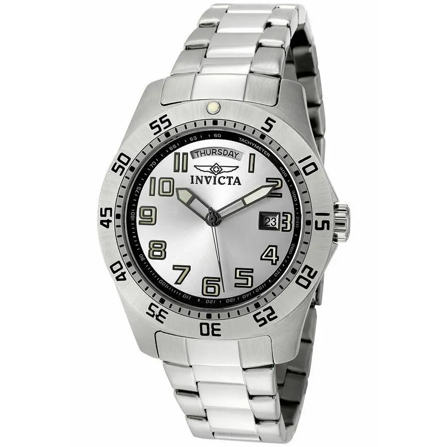 Invicta Specialty Swiss Movement Quartz Watch - Stainless Steel Case and Band