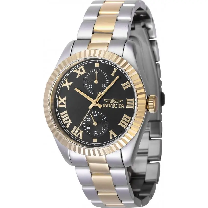 Specialty Gmt Quartz Black Dial Ladies Watch 47439 by Invicta