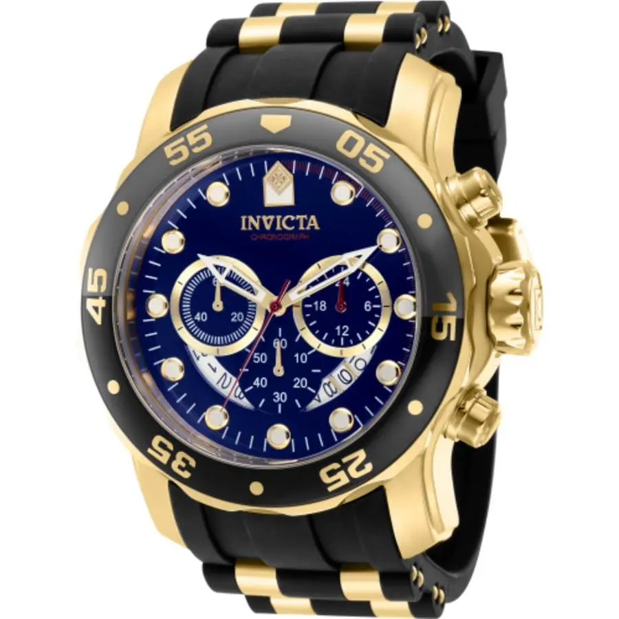 Pro Diver Chronograph Quartz Blue Dial Men`s Watch 37229 by Invicta