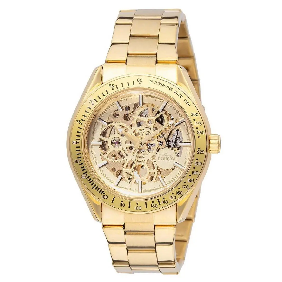 Invicta Objet D Art Men’s 43mm Automatic Skeleton Dial 30m Watch Model 49501