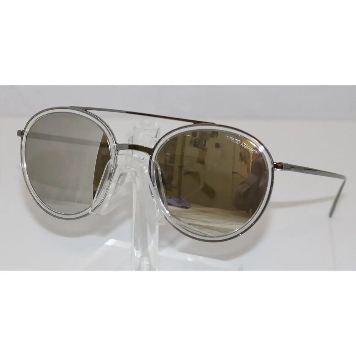 Giorgio Armani 6051 3010/6G Gunmetal Silver 51-20-145
