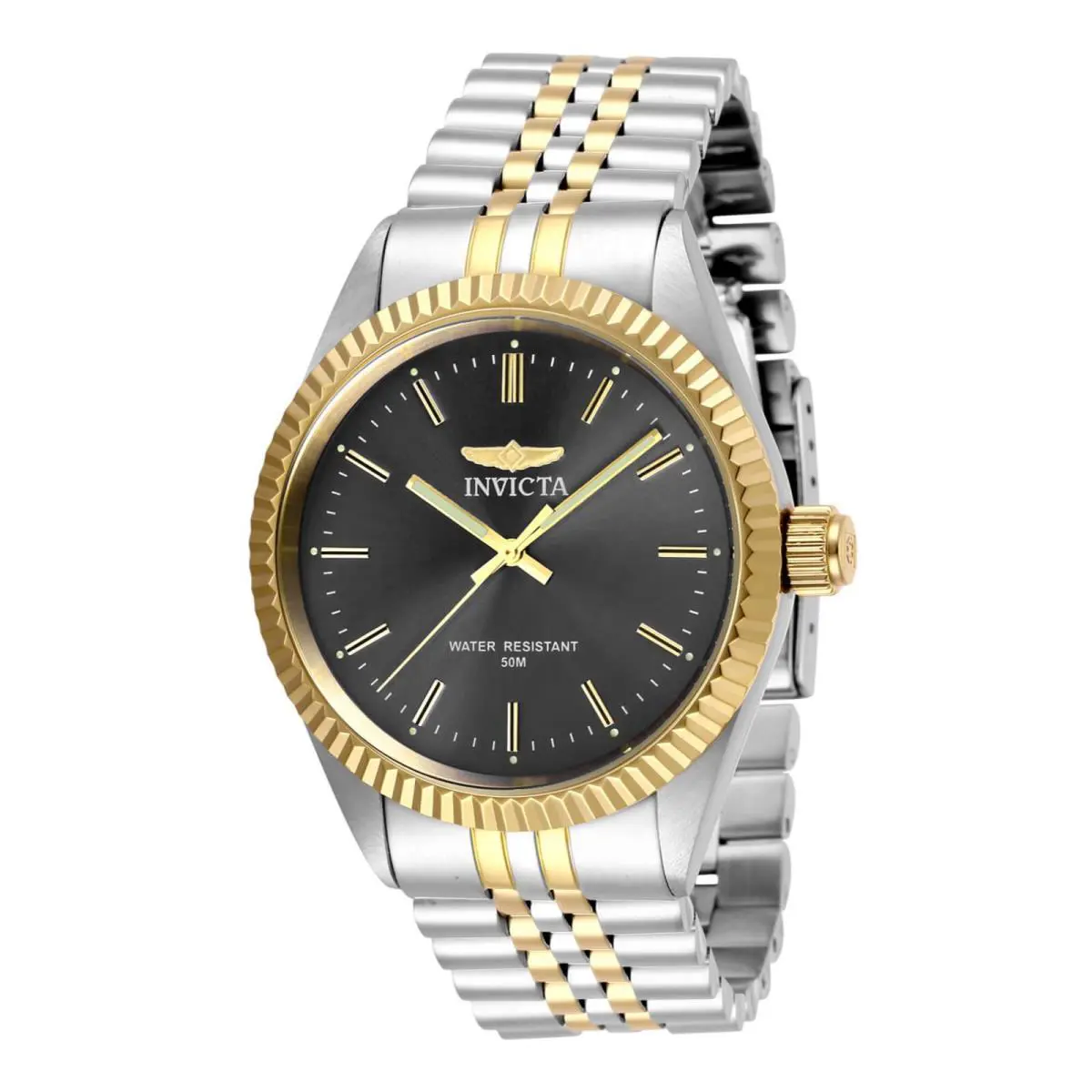 Invicta Specialty Men`s Watch 43mm Steel Gold 29378