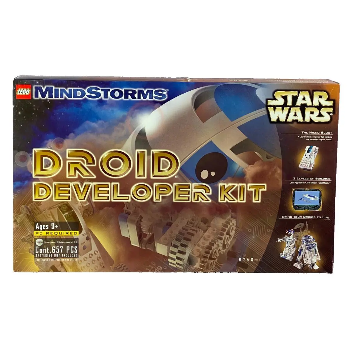 Lego Mindstorms Droid Developer Kit 9748 1999 Still Bags
