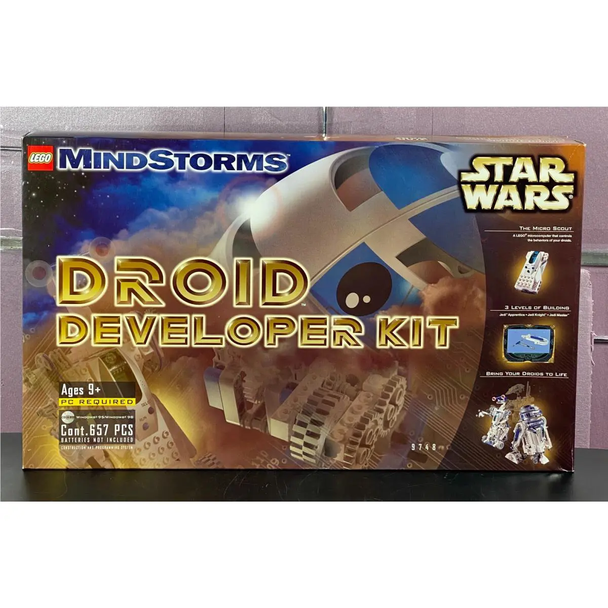 Lego Mindstorms Droid Developer Kit 9748 1999 Still Bags