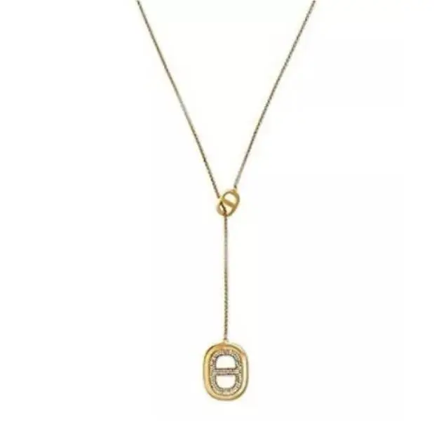 Michael Kors Gold-tone Lariat Maritime Pendant Necklace MKJ4455710