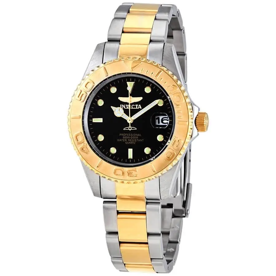 Pro Diver Quartz Black Dial Men`s Watch 29941 by Invicta
