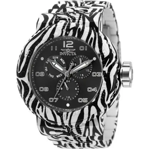 - Pro Diver Neo Art Flux - Men`s Watch - 52mm - Aqua Plating - 50207 by Invicta