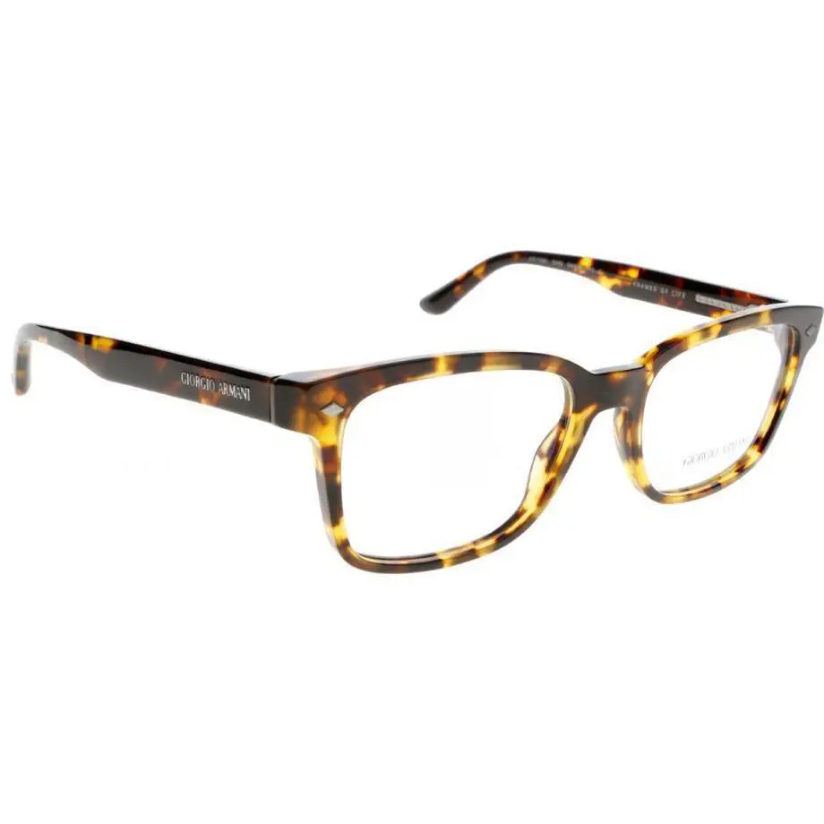 Giorgio Armani AR 7090 5092 Eyeglasses Havana Frames Of Life 52mm - Frame: Havana