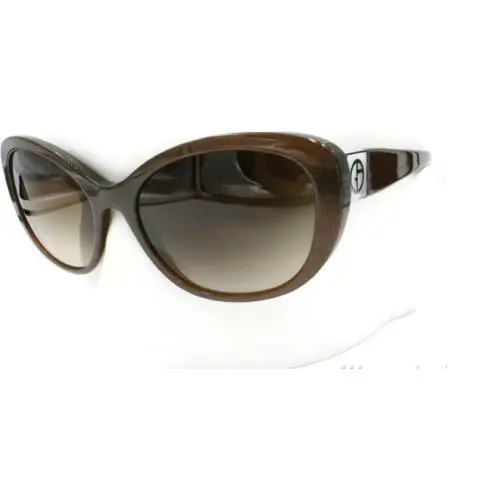 Giorgio Armani Cat Eye Brown Gradient Sunglasses AR8030H 515513 58