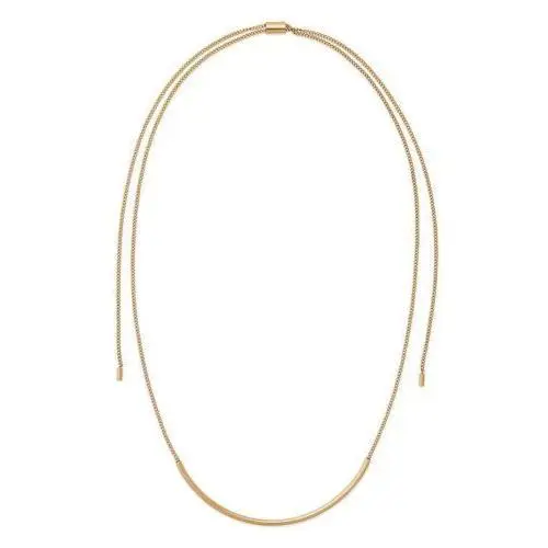 Michael Kors Modern Fringe Gold Adjustable Loop Slider Necklace MKJ5792710