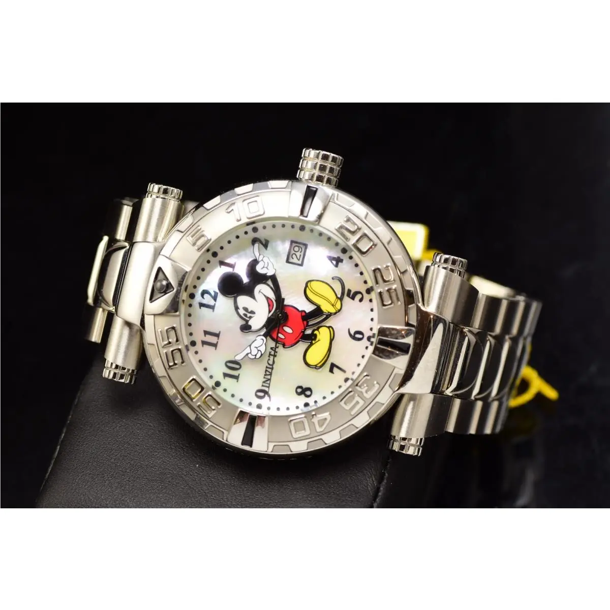 Invicta Disney Limited Ed. Mickey Mouse Dark Green Dial Automatic Men`s Watch
