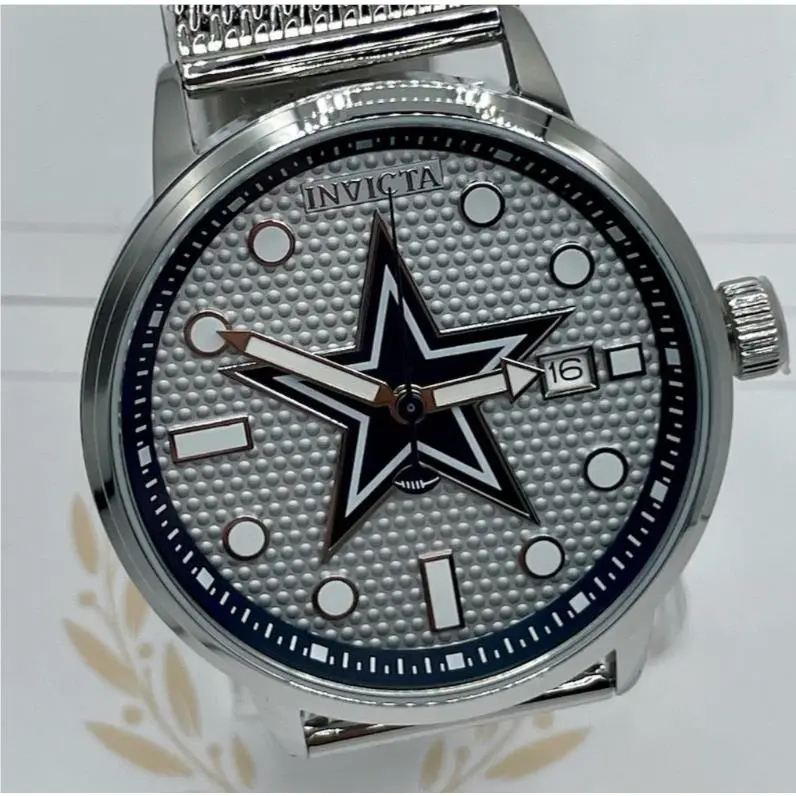 Invicta Nfl Dallas Cowboys Men`s Watch - 44mm Steel 47968