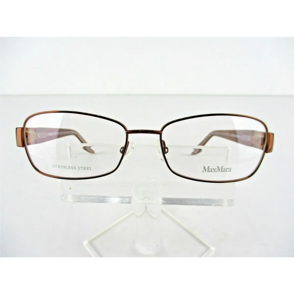 Max Mara MM 1128 0A10 Brown 54 x 16 135mm Eyeglasses Frames