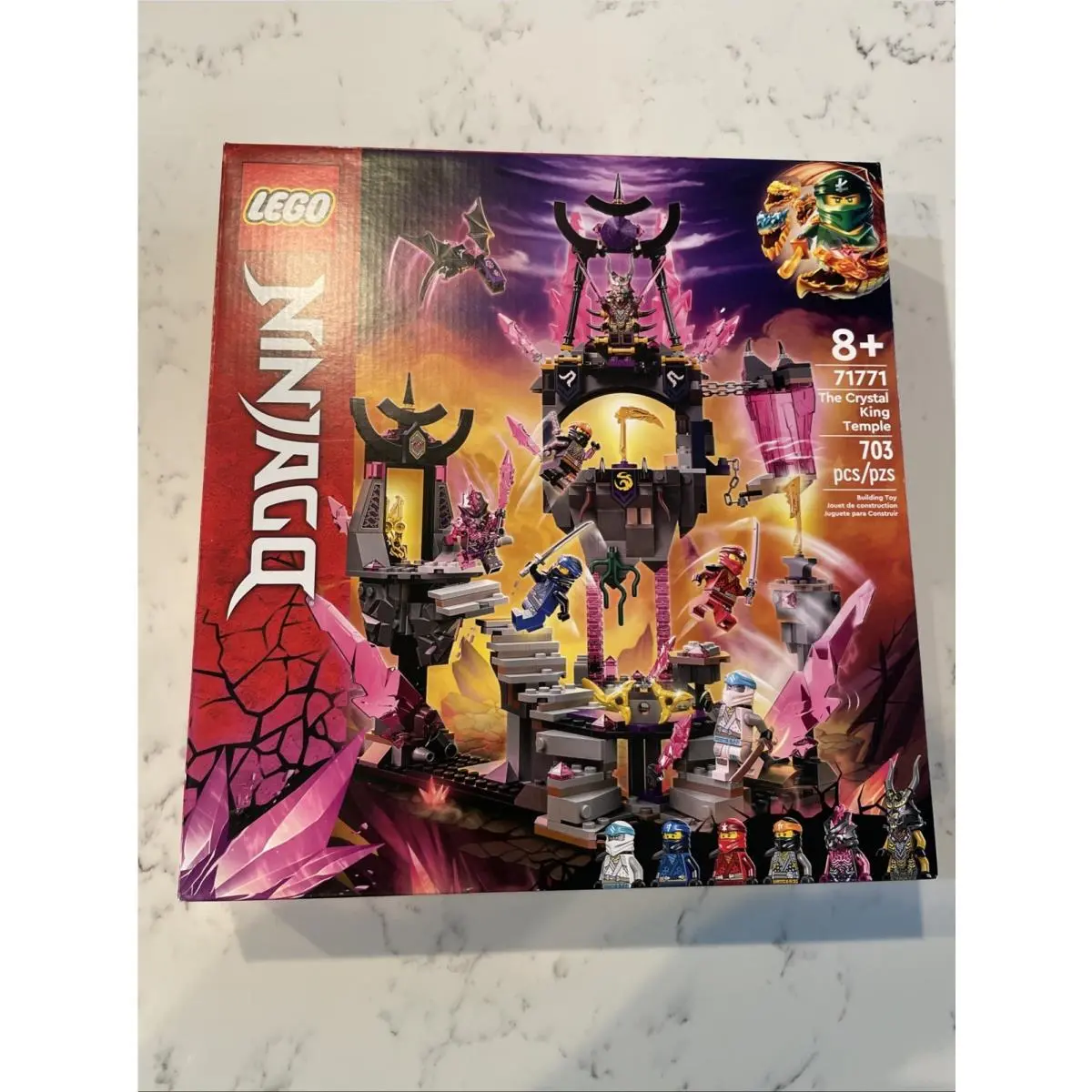 Lego Ninjago The Crystal King Temple 71771 Set